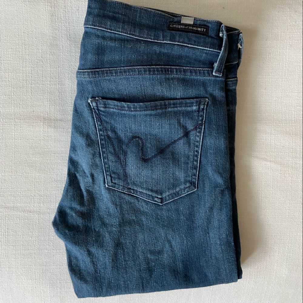 Citizens Of Humanity Blue Skinny Jeans